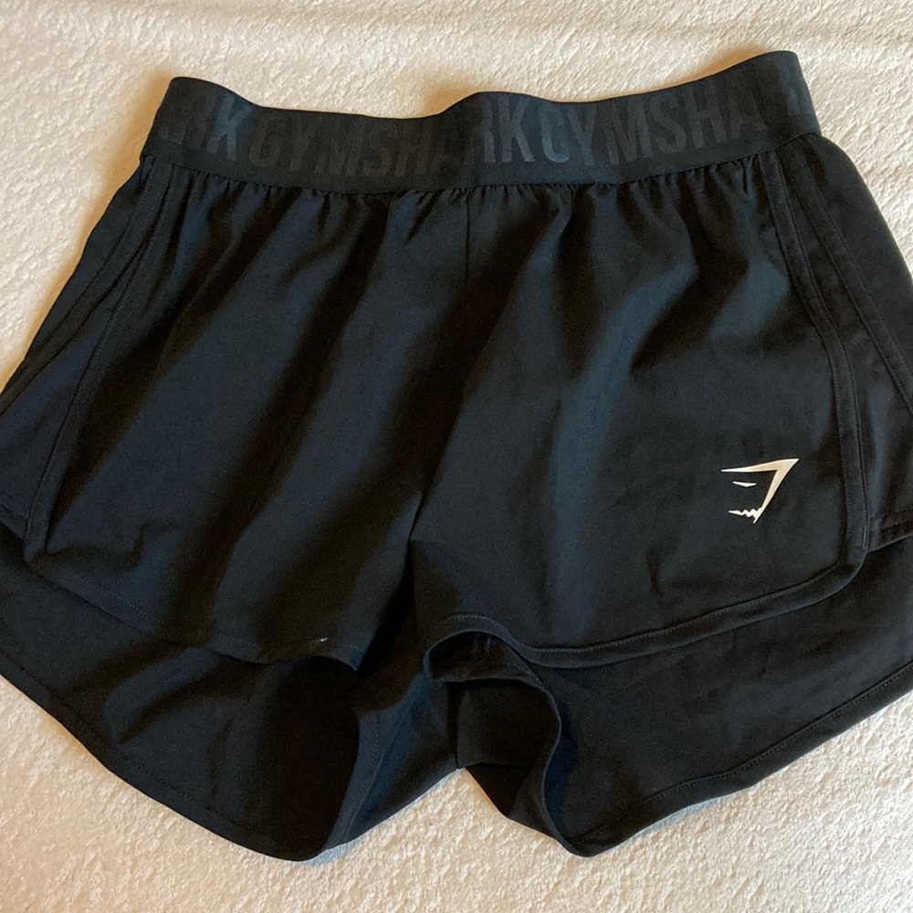 New gymshark black shorts